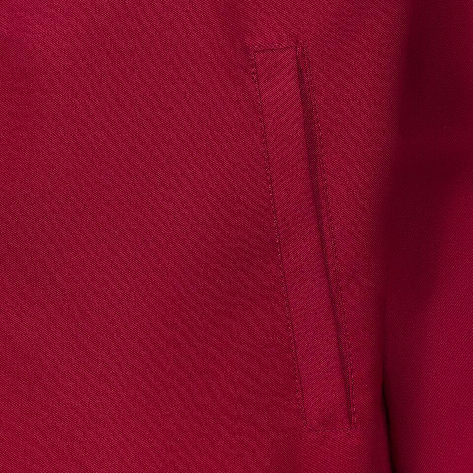 Mens Monkey Jacket with Tartan Lining - Burgundy