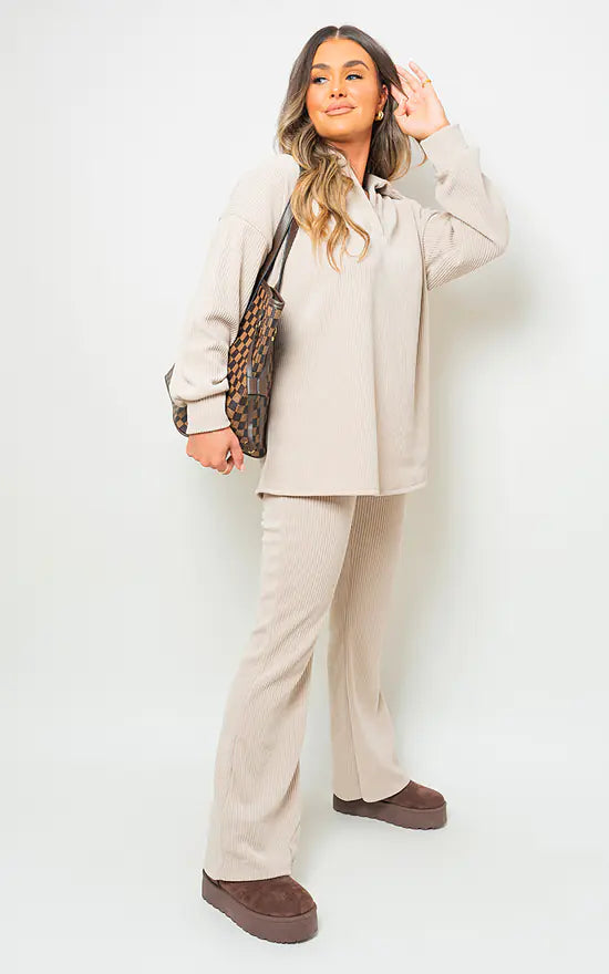 Licevo Collared Long Sleeve & Trouser