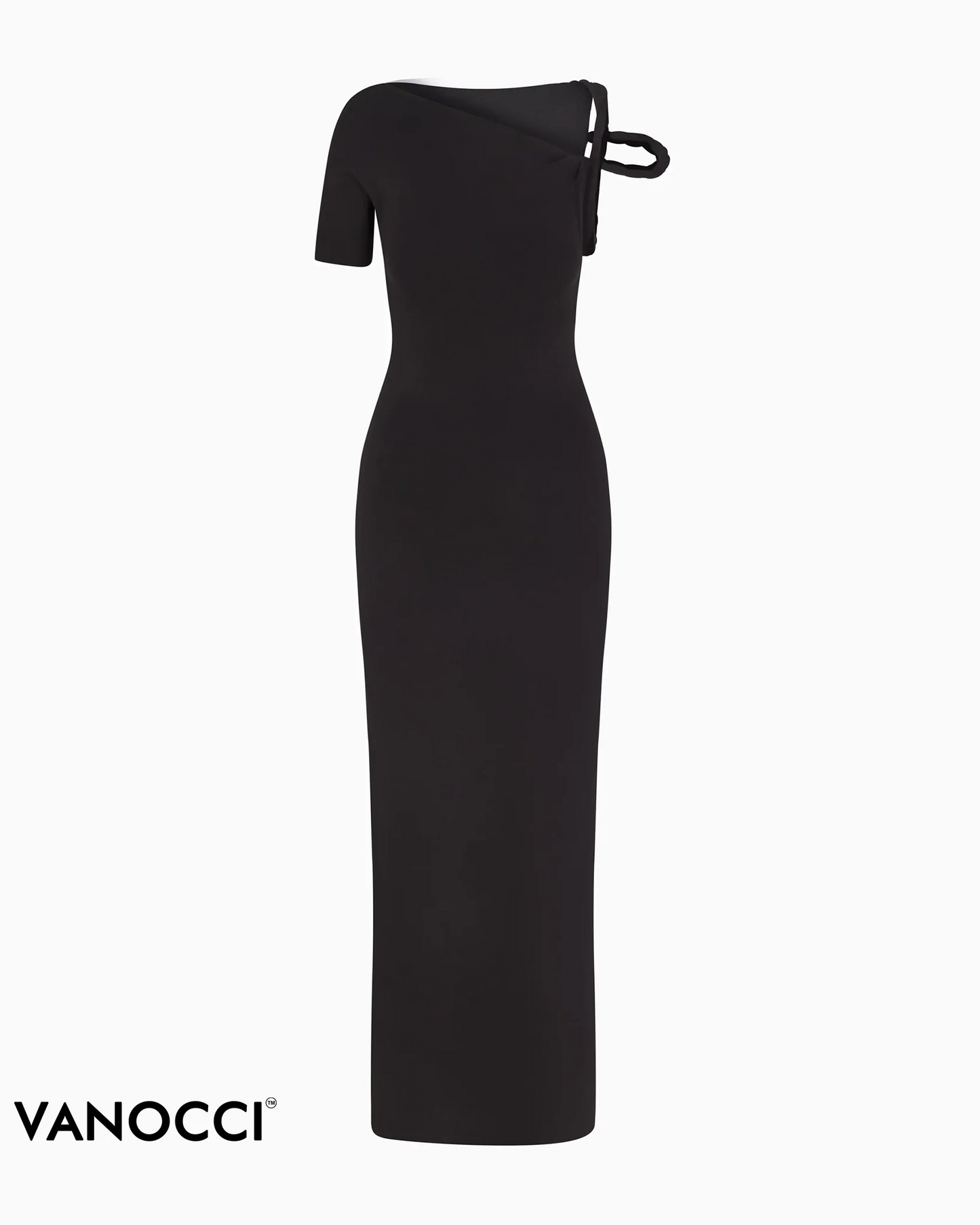 Stretch Twist Maxi Dress