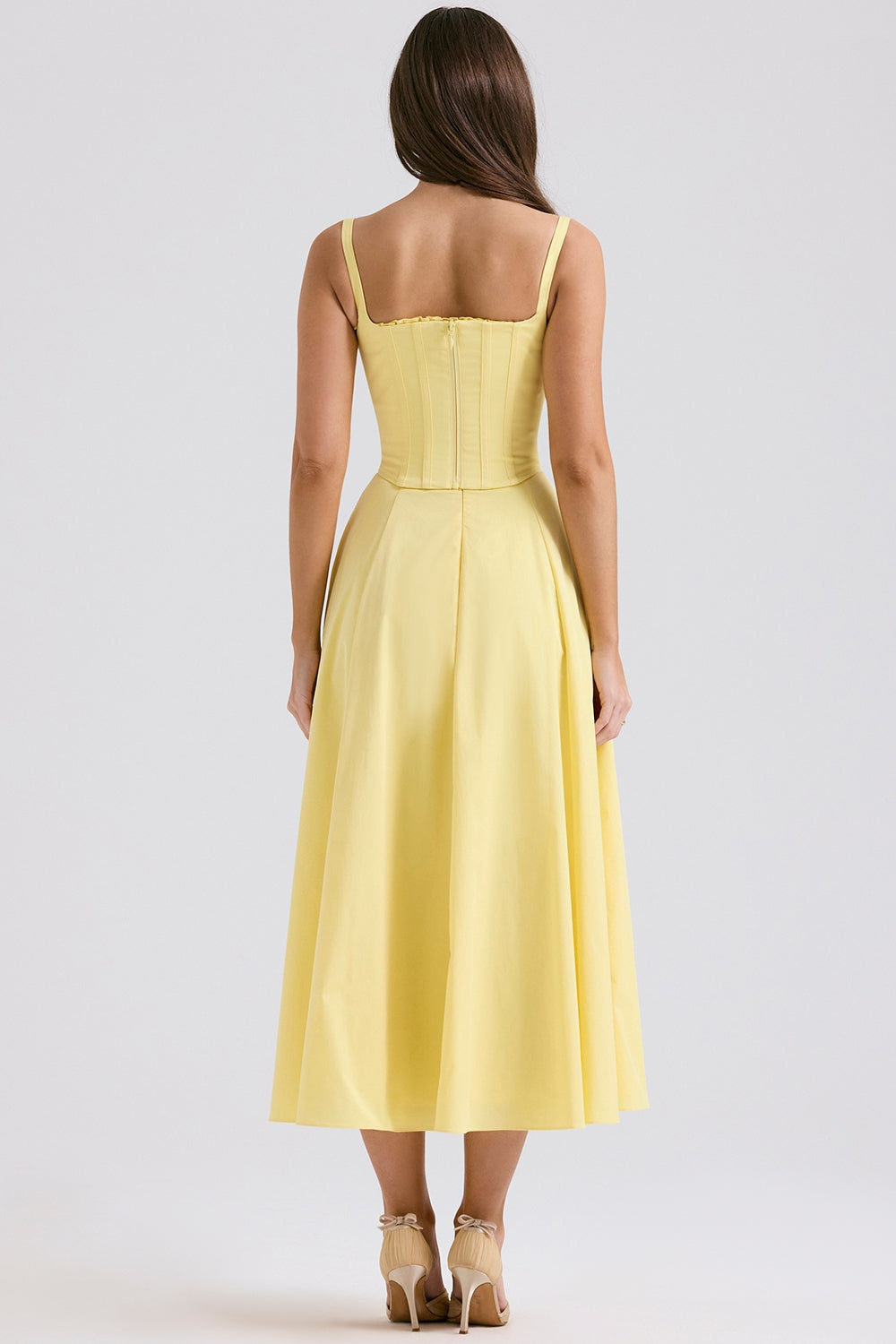 Lacework Slit Dress Set