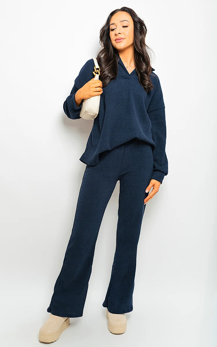 Licevo Collared Long Sleeve & Trouser