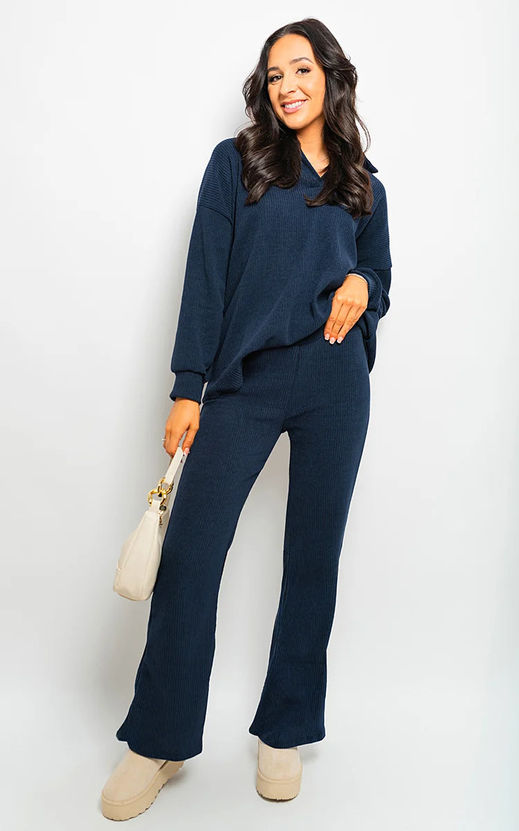 Licevo Collared Long Sleeve & Trouser