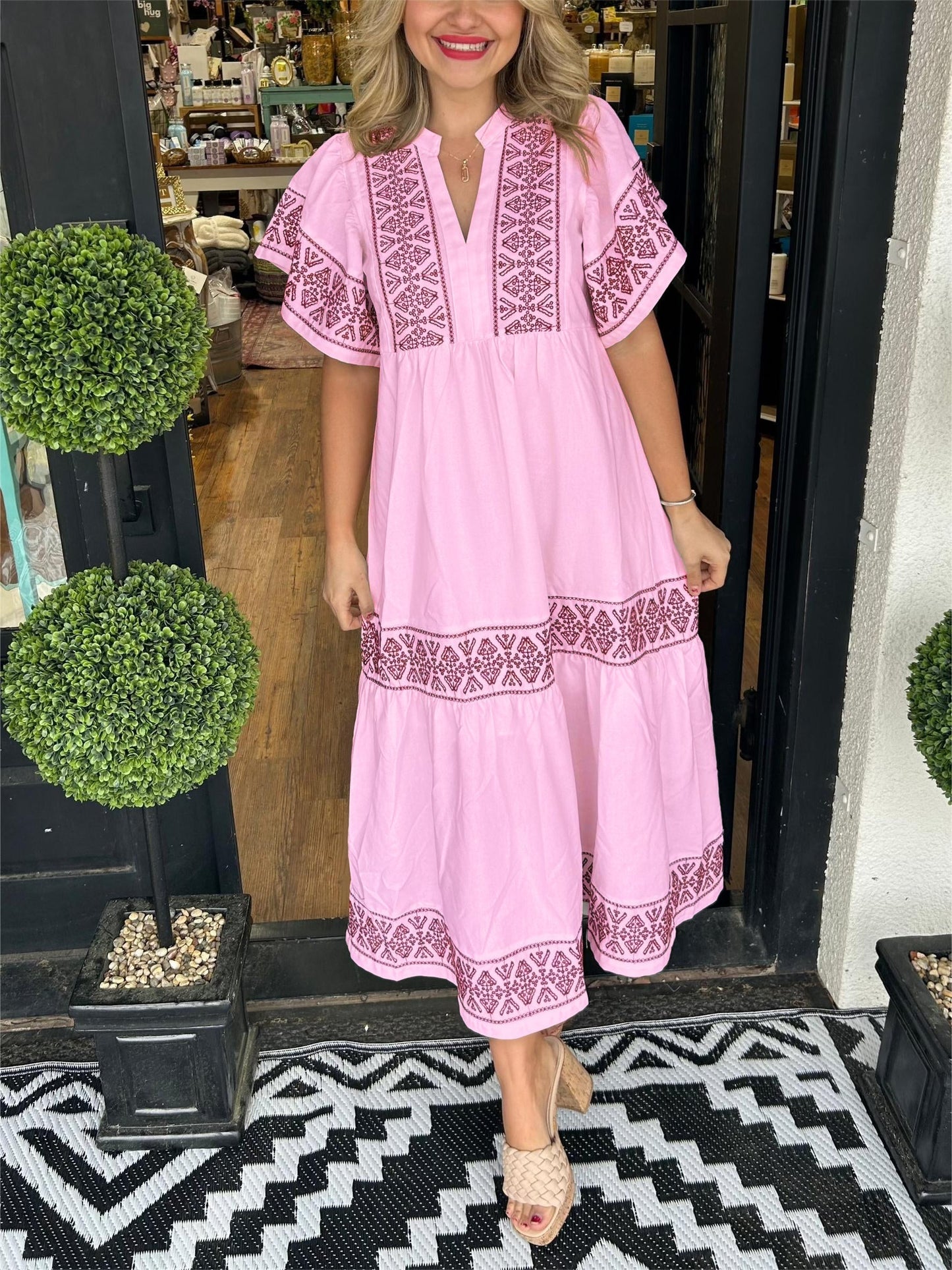 Boho Vibes Midi Dress