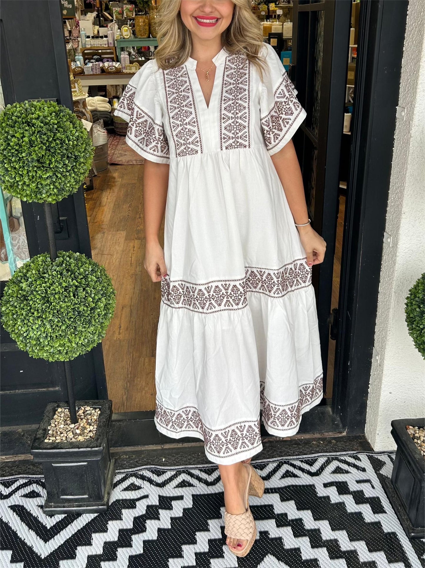 Boho Vibes Midi Dress