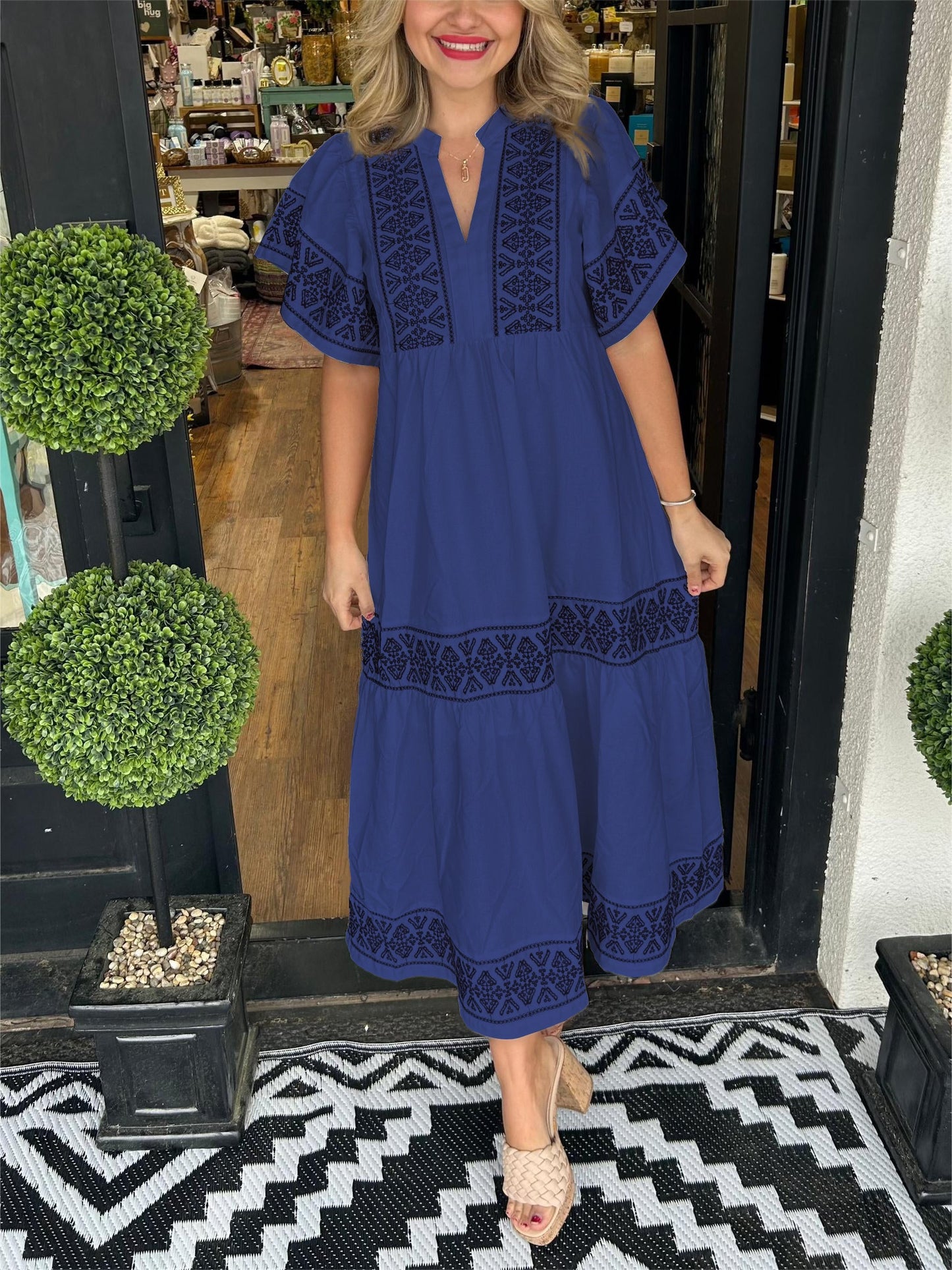 Boho Vibes Midi Dress