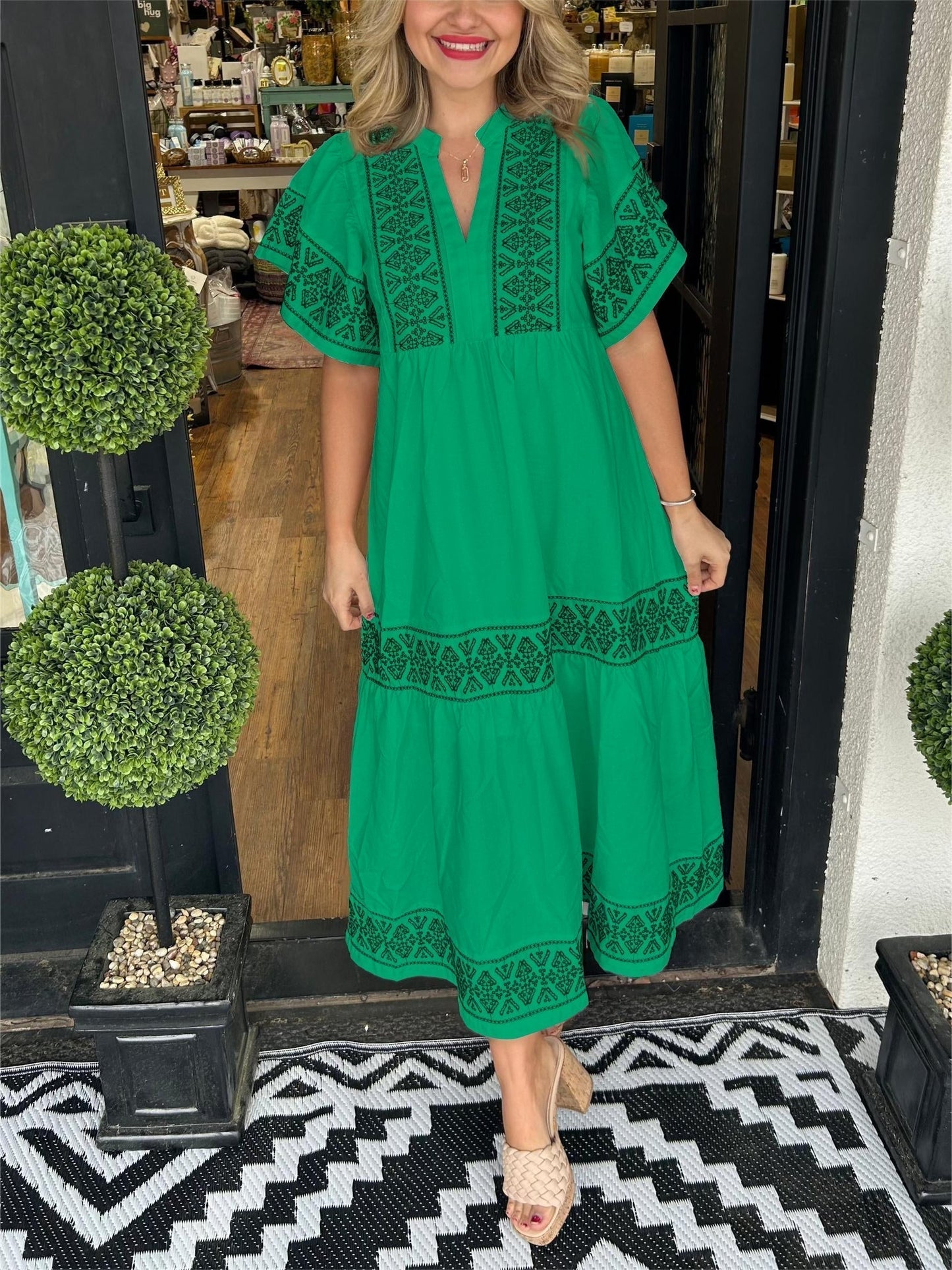 Boho Vibes Midi Dress