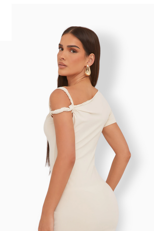 Stretch Twist Maxi Dress