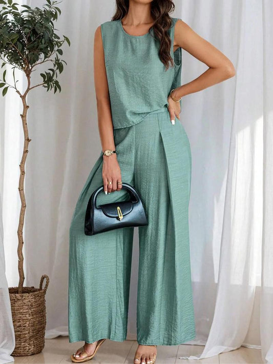 Licevo™ LuxeFlow 2-Piece Set – Effortless Chic for Day & Night