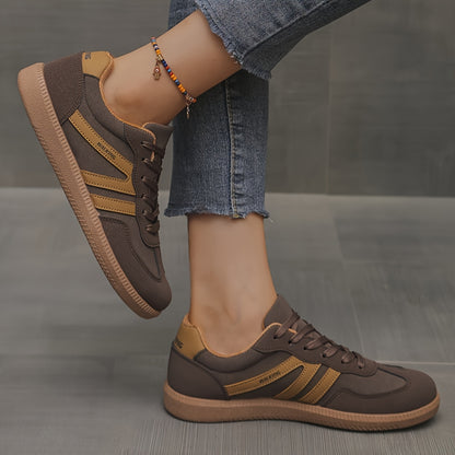 RetroStride™ Sneakers Brown