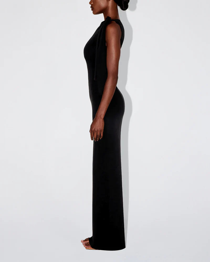 Stretch Knotted Maxi Dress