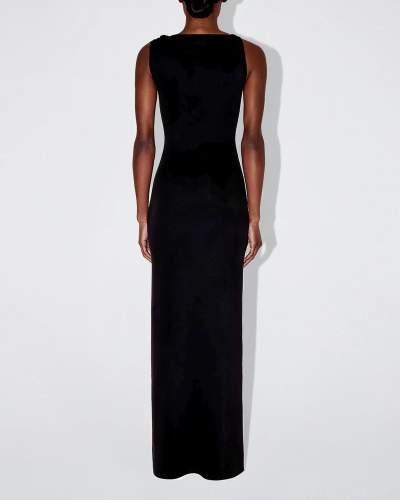 Stretch Knotted Maxi Dress