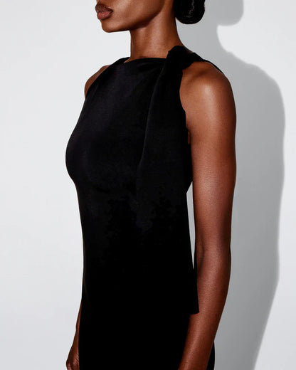 Stretch Knotted Maxi Dress
