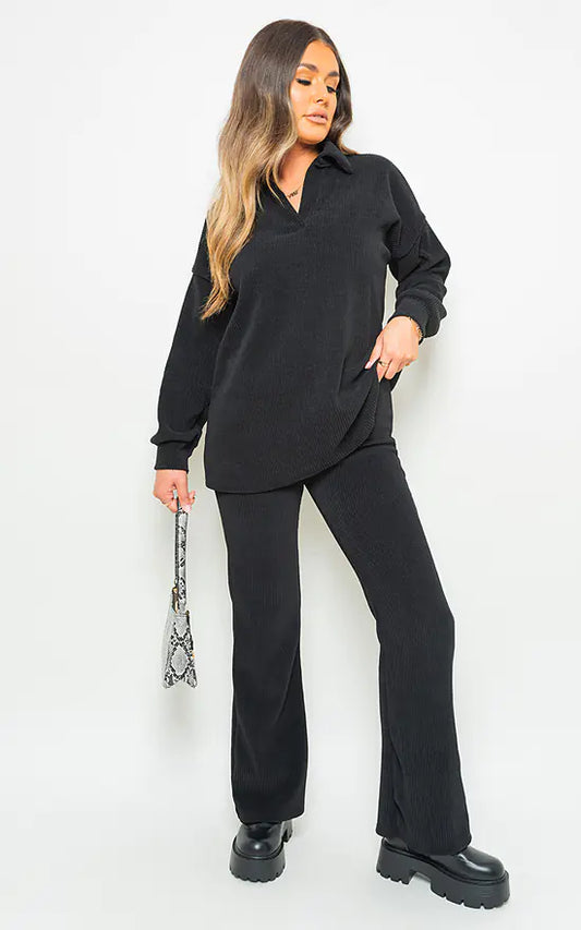 Licevo Collared Long Sleeve & Trouser