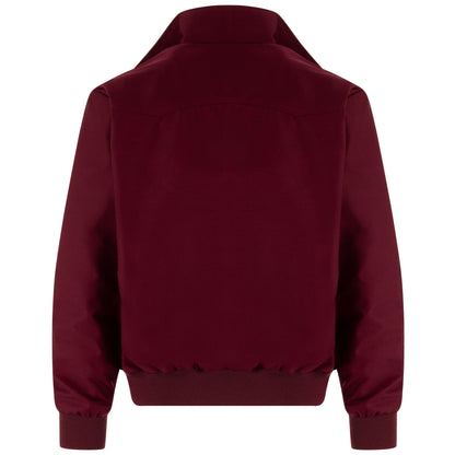 Kids Classic Harrington Jacket - Burgundy