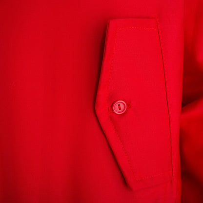 Womens Classic Harrington Jacket - Red