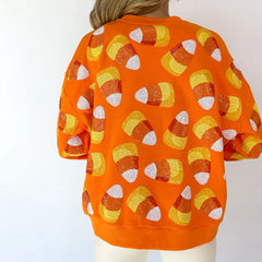 Orange Candy Corn Sweatshirt