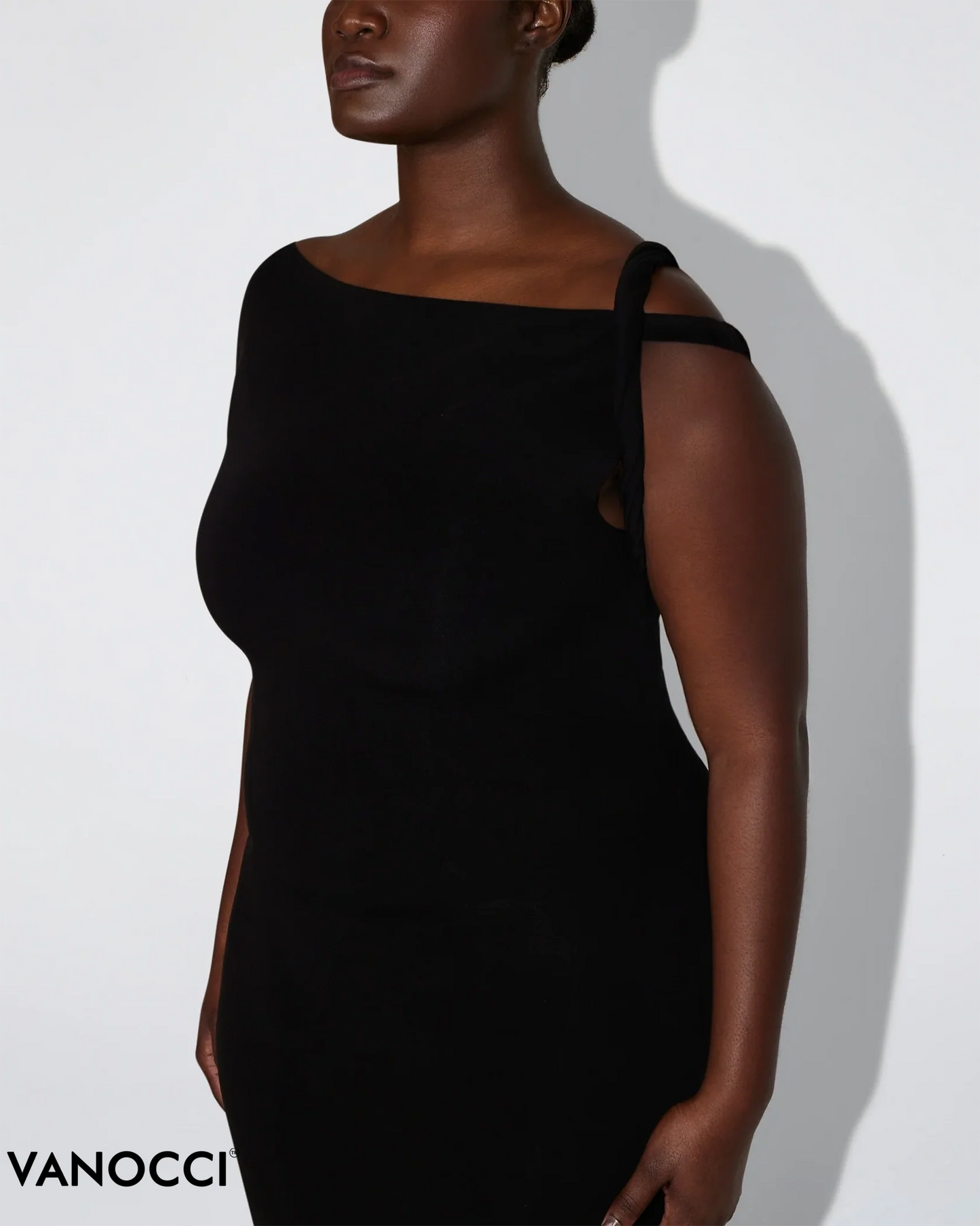 Stretch Twist Maxi Dress