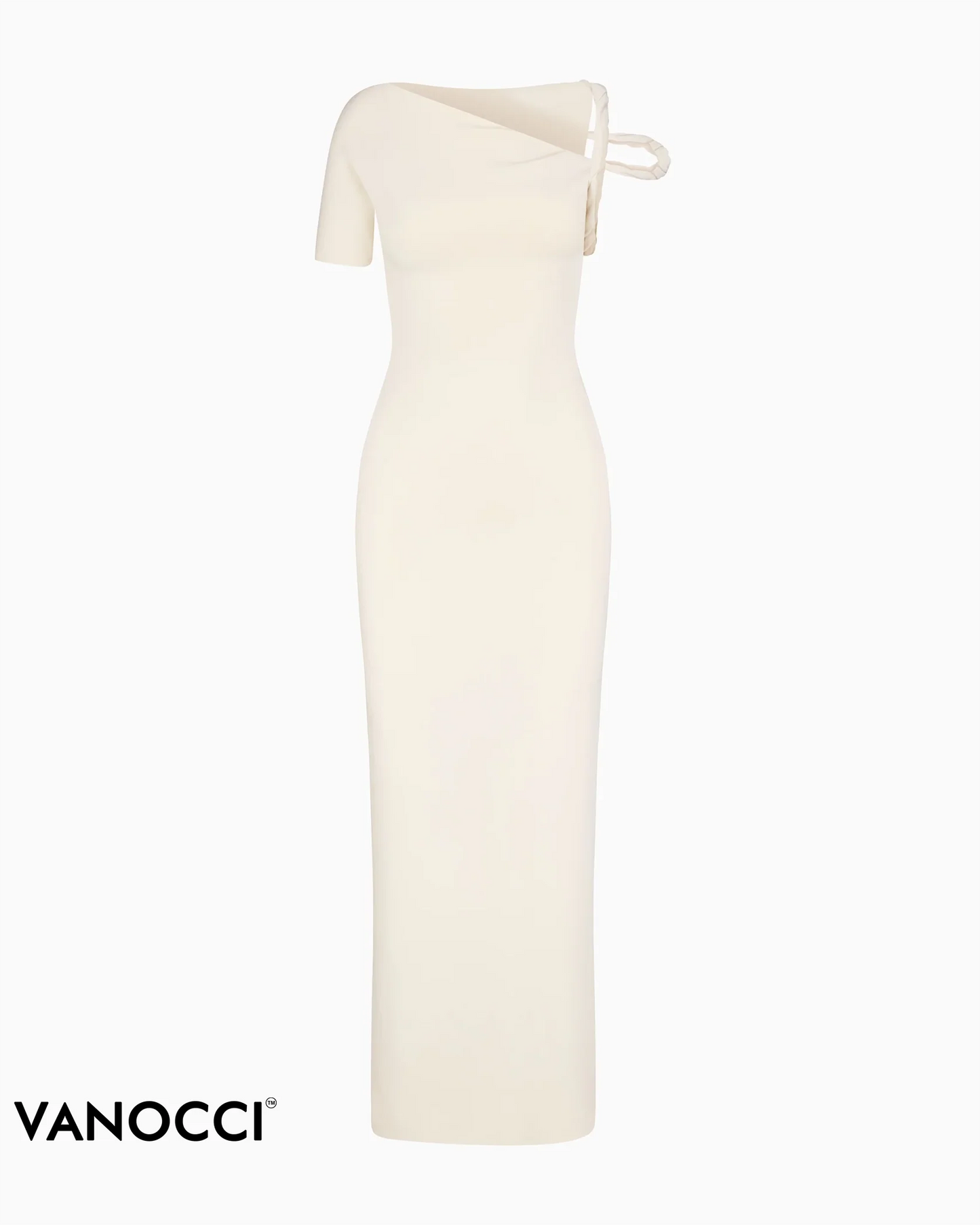 Stretch Twist Maxi Dress