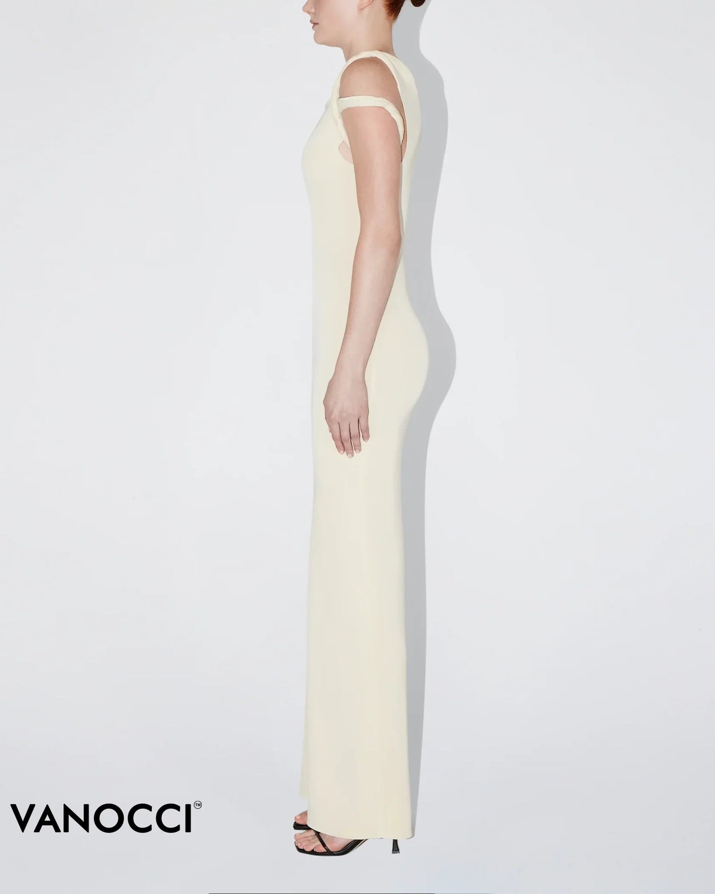 Stretch Twist Maxi Dress