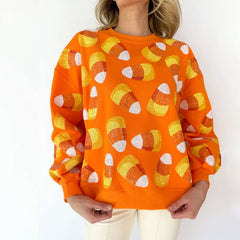 Orange Candy Corn Sweatshirt