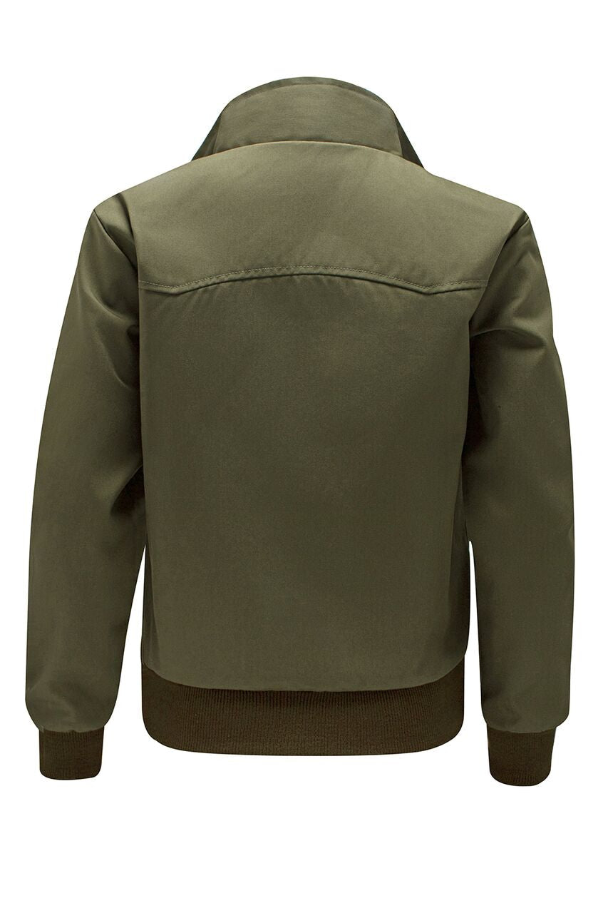 Womens Classic Harrington Jacket - Olive