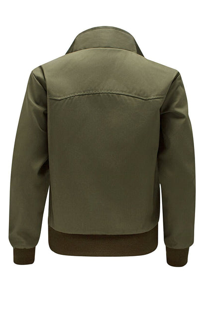 Womens Classic Harrington Jacket - Olive