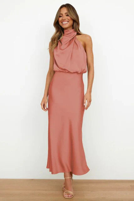 Charlotte - Satin Cocktail Dress