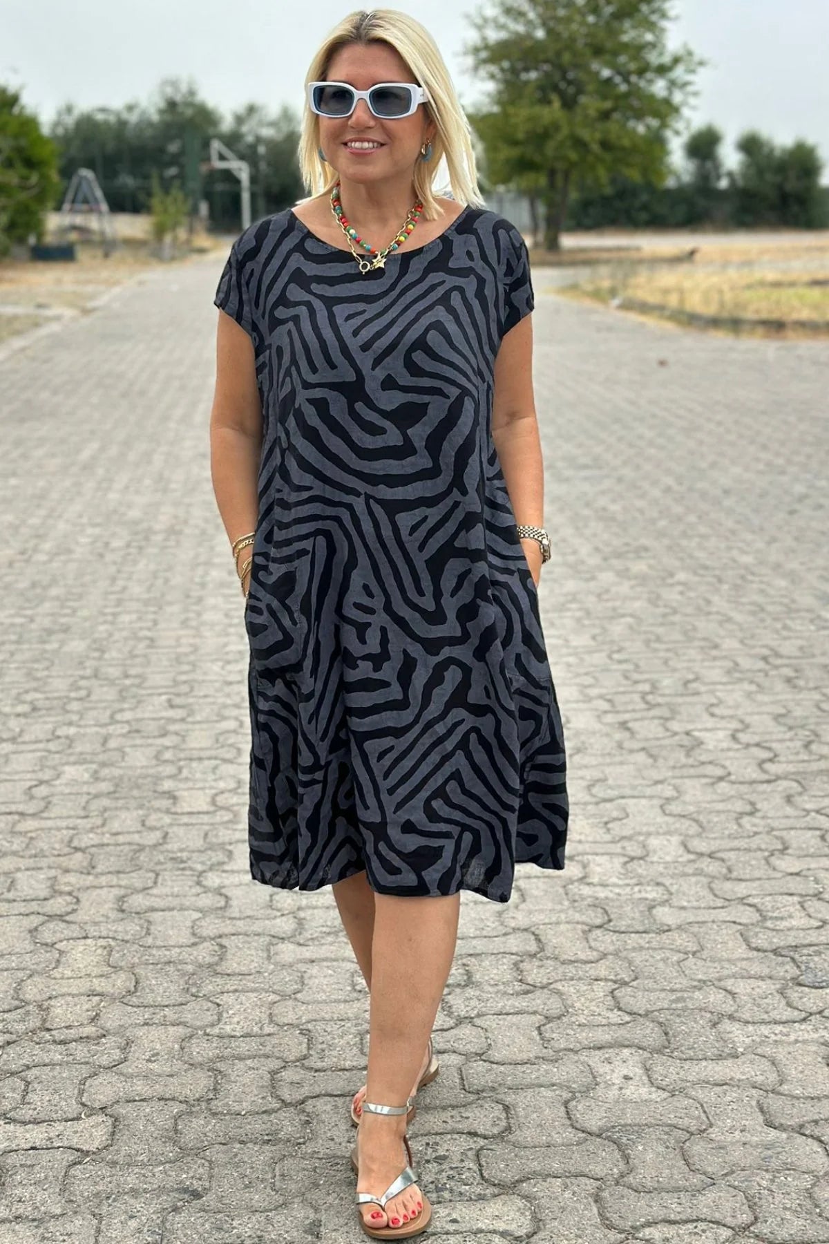 Boho Chic Vintage Dress