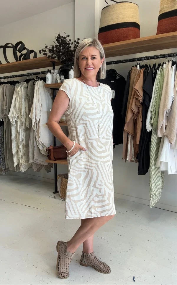 Boho Chic Vintage Dress