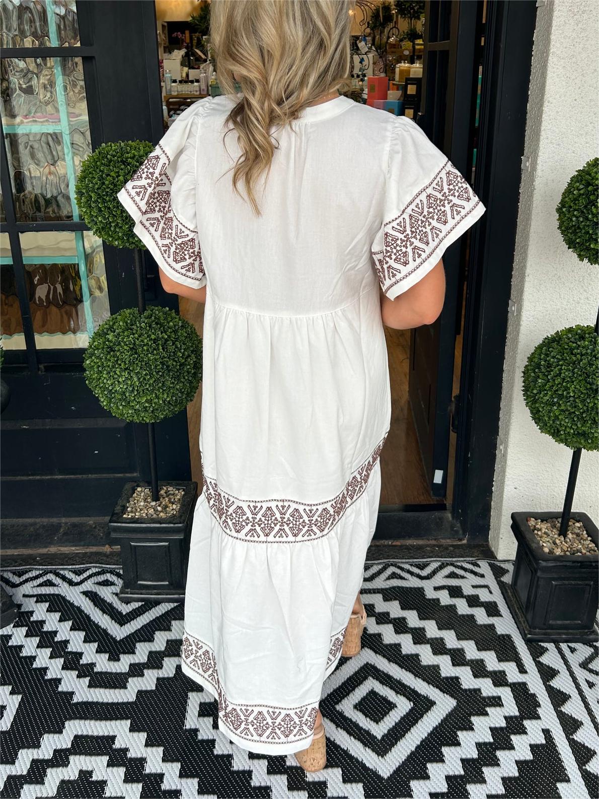 Boho Vibes Midi Dress